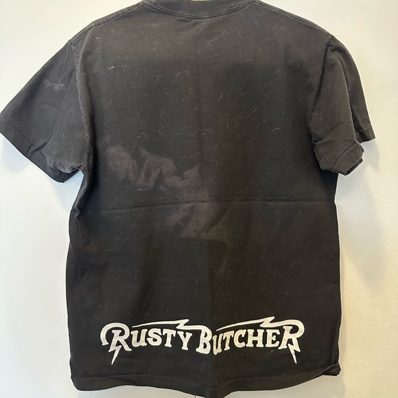 Rusty Butcher skull graphic tee - M - Picture 2 of 5